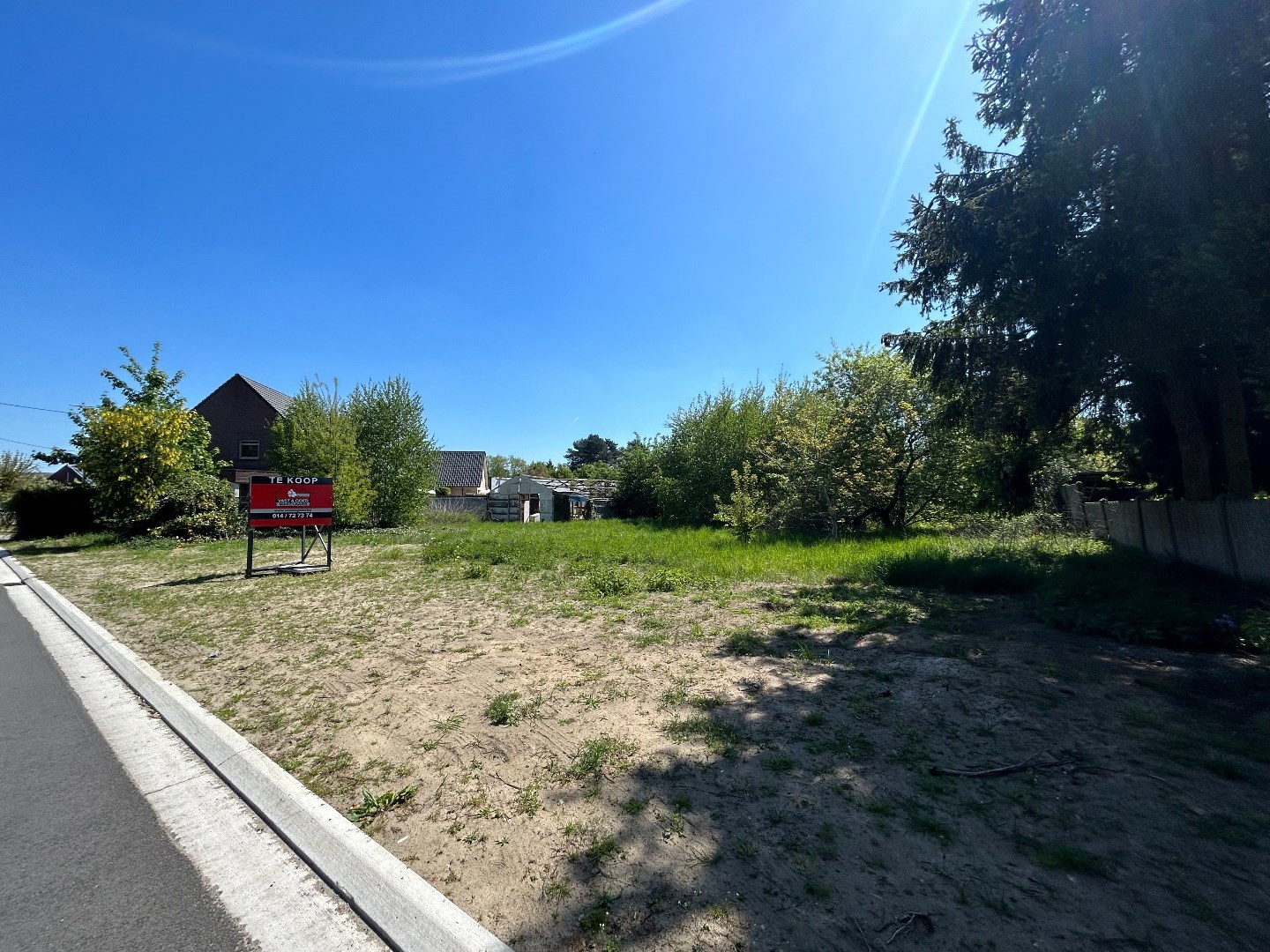 Projectgrond met tal van mogelijkheden en een rustige ligging in Westerlo 