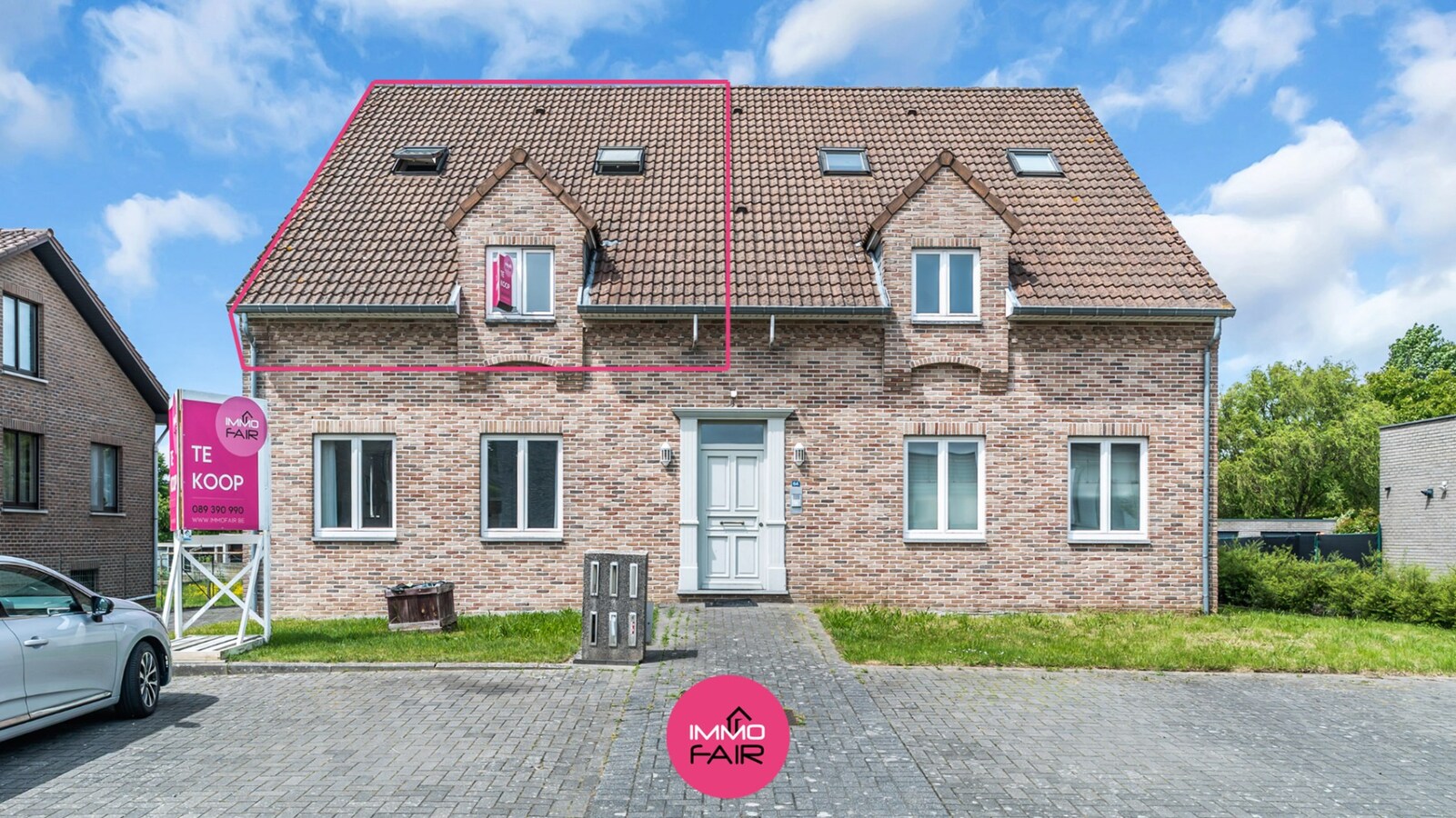 Ruim appartement met polyvalente verdieping 