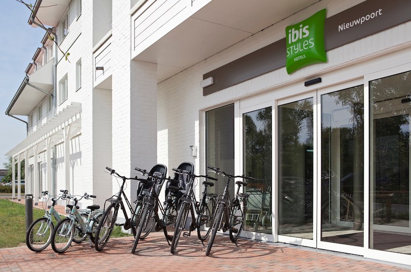 Ruime familiekamer in het Ibis Styles Nieuwpoort project 