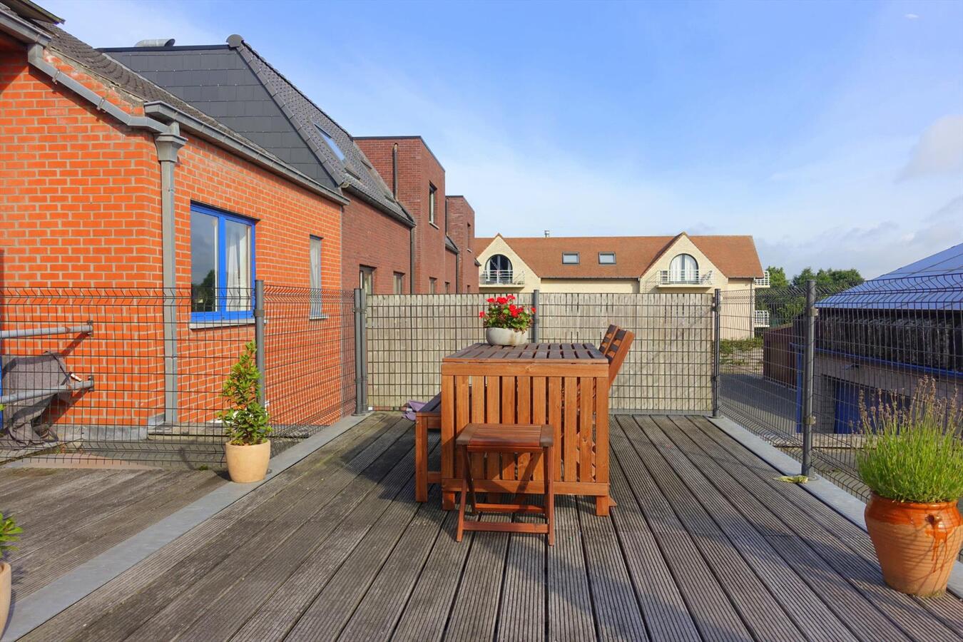 Gezellig appartement met terras 