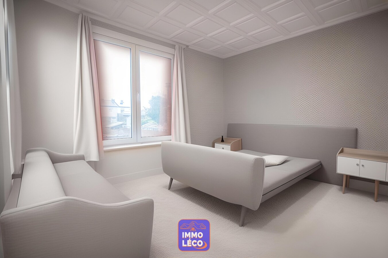 Maison très saine avec 3 chambres et jardin 