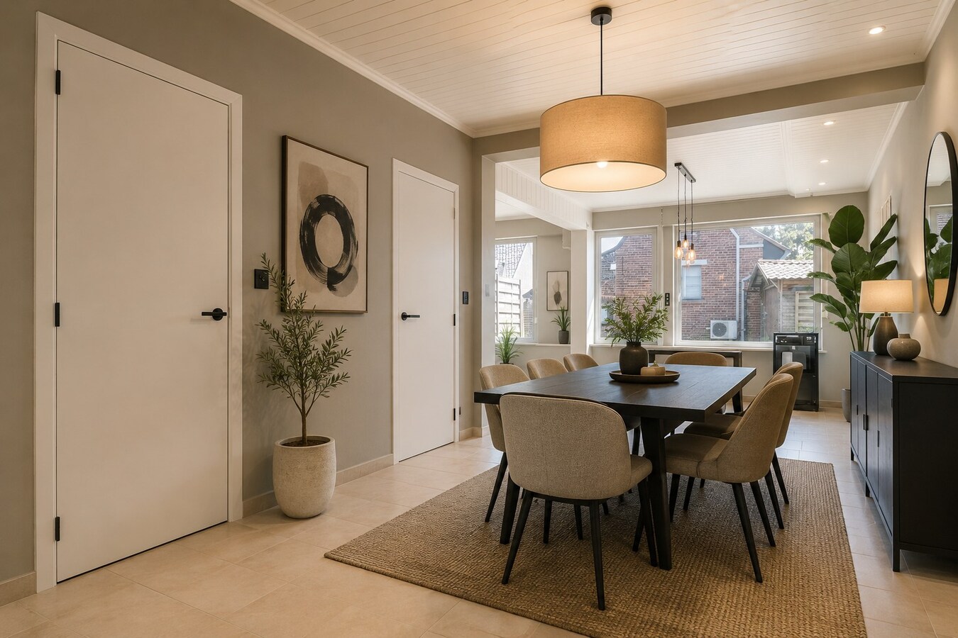 Charmante en ruime woning met grote tuin op 1.218 m² in het gezellige Lendelede met LOODS ! 