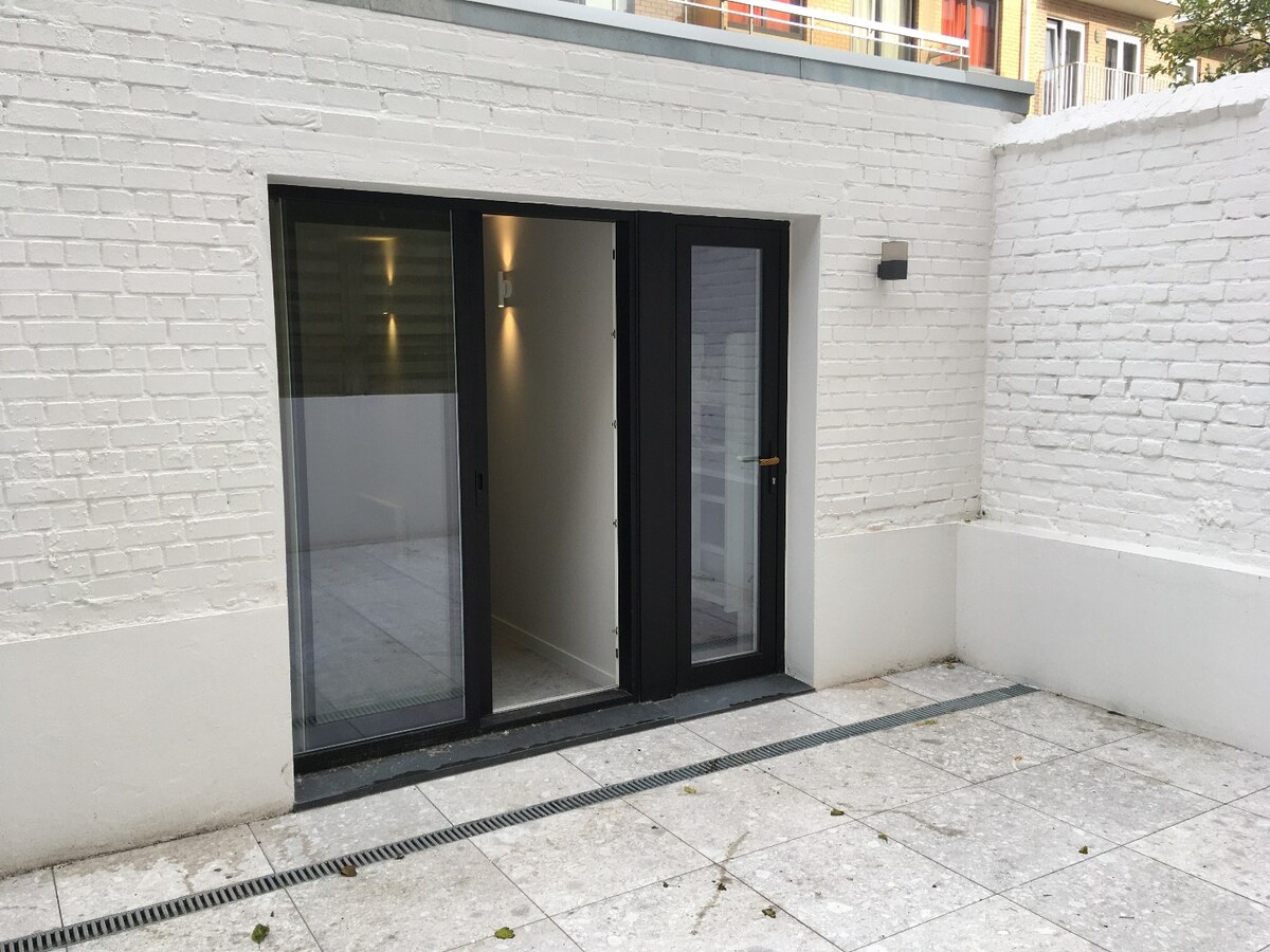 Appartement rénové au rez-de-chaussée avec vue sur mer à Koksijde 