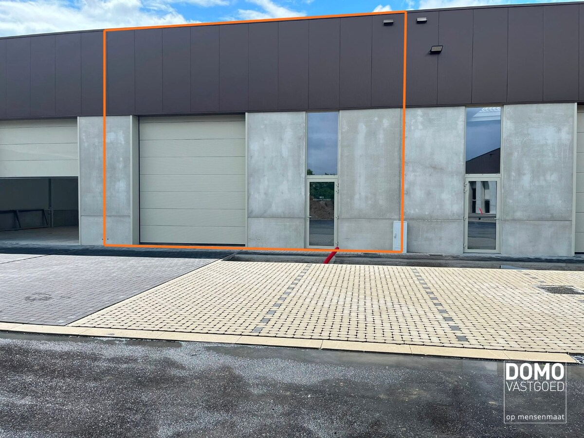 Nieuwe KMO-unit van 200 m² te huur op Bedrijvenpark Stadsbeemd te Halen 
