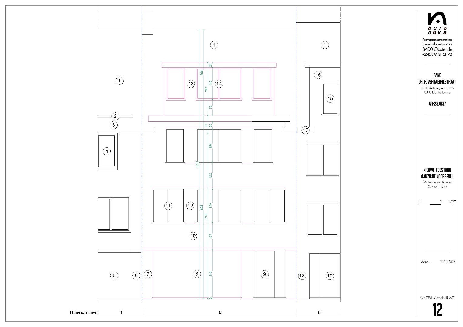 BUITENKANS! Vergunde, te renoveren meergezinswoning met 3 entiteiten 