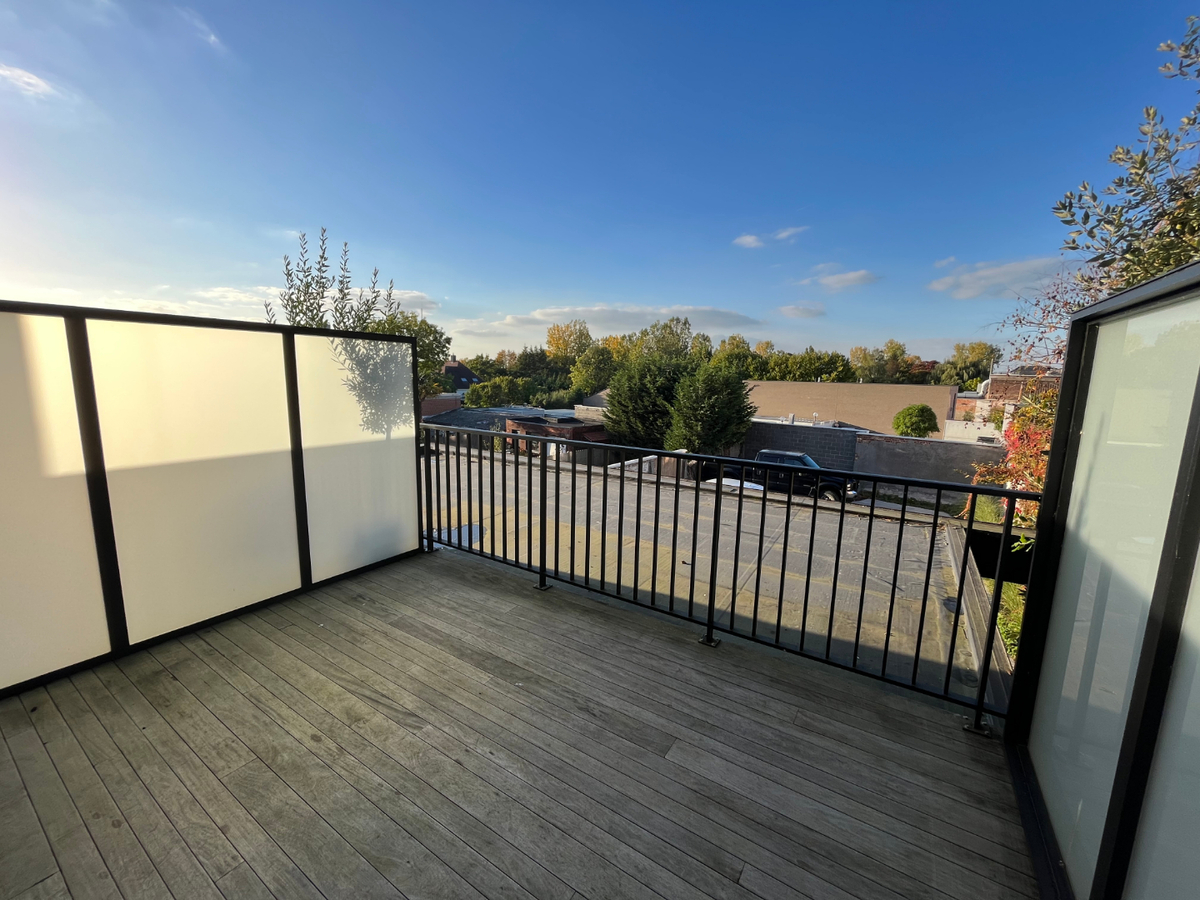1 slpk-appartement met terras in centrum Gavere. 