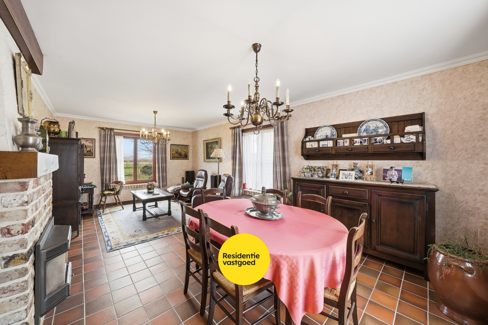 Open bebouwing met garage op 487 m² in Oudenburg 