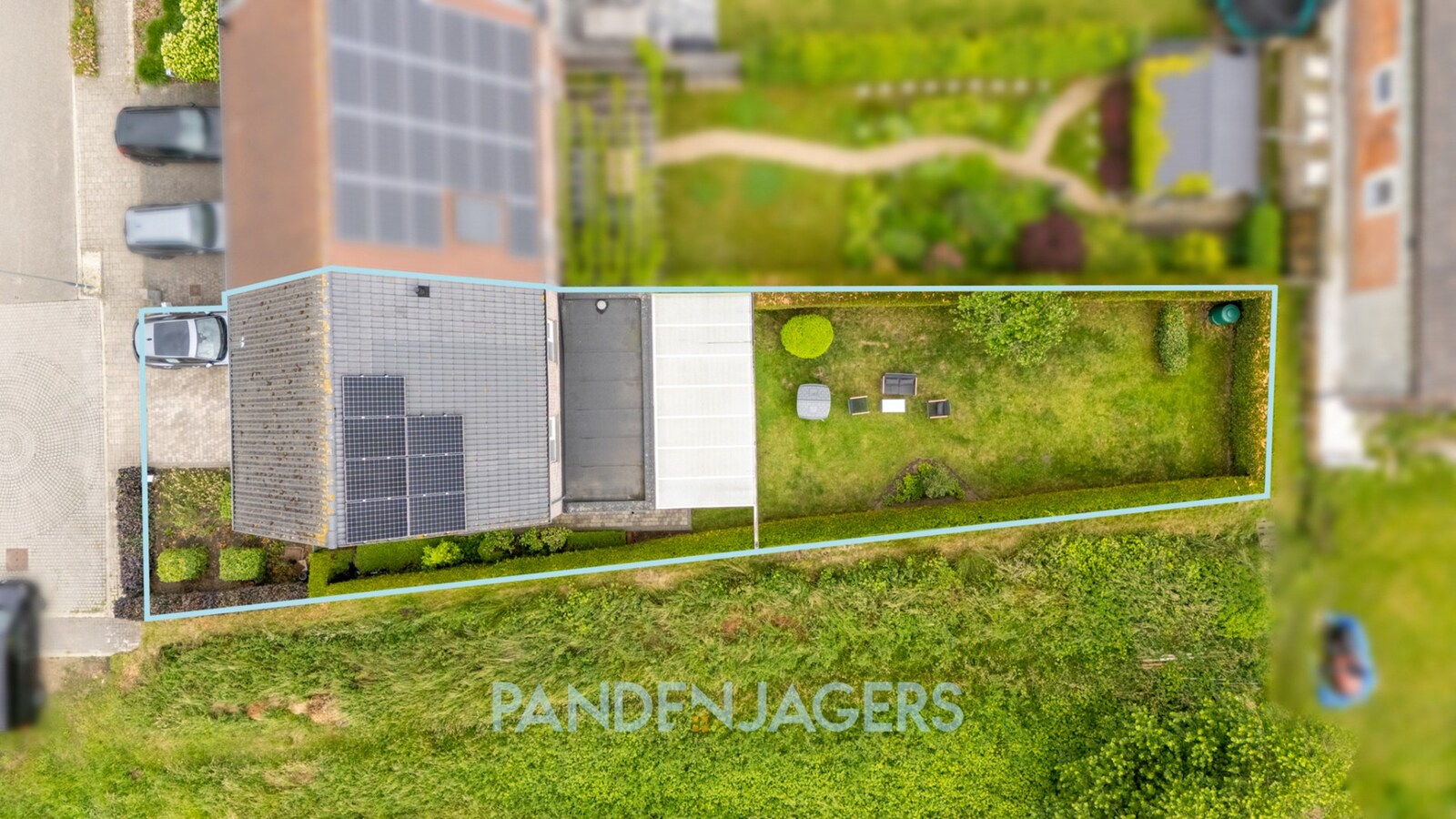 Moderne woning op het einde van een doodlopende straat te Duffel 