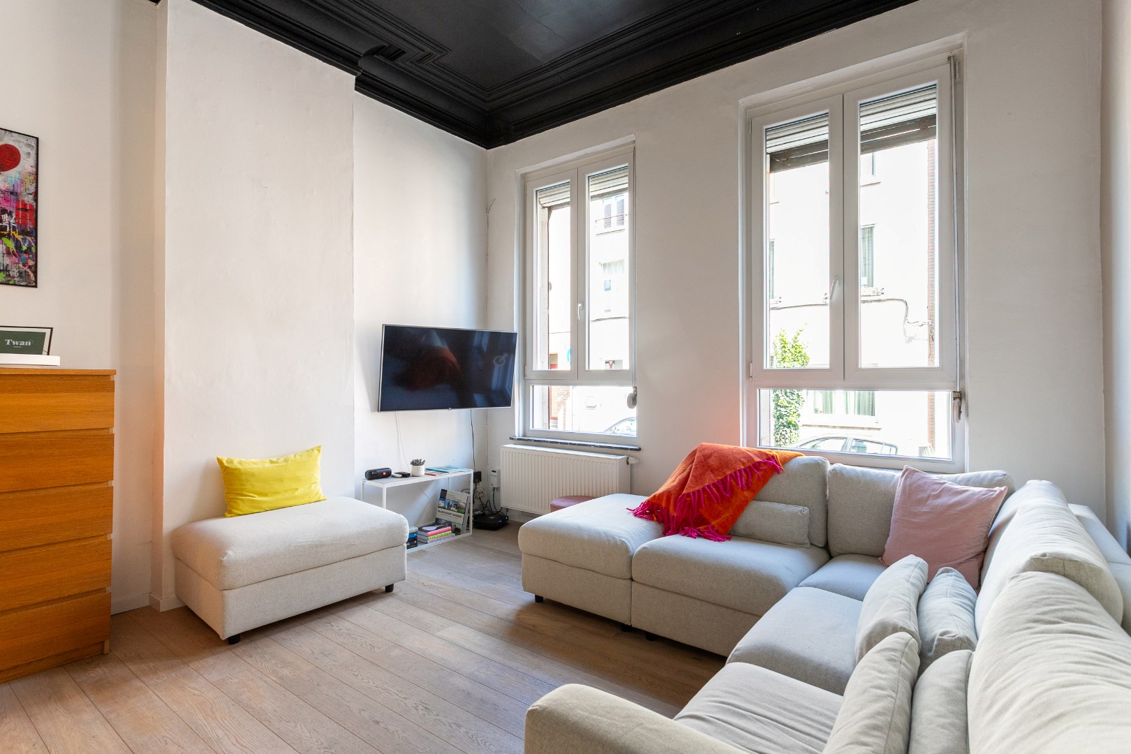 Karaktervolle woning met 3 slpk en terras te centrum Halle 