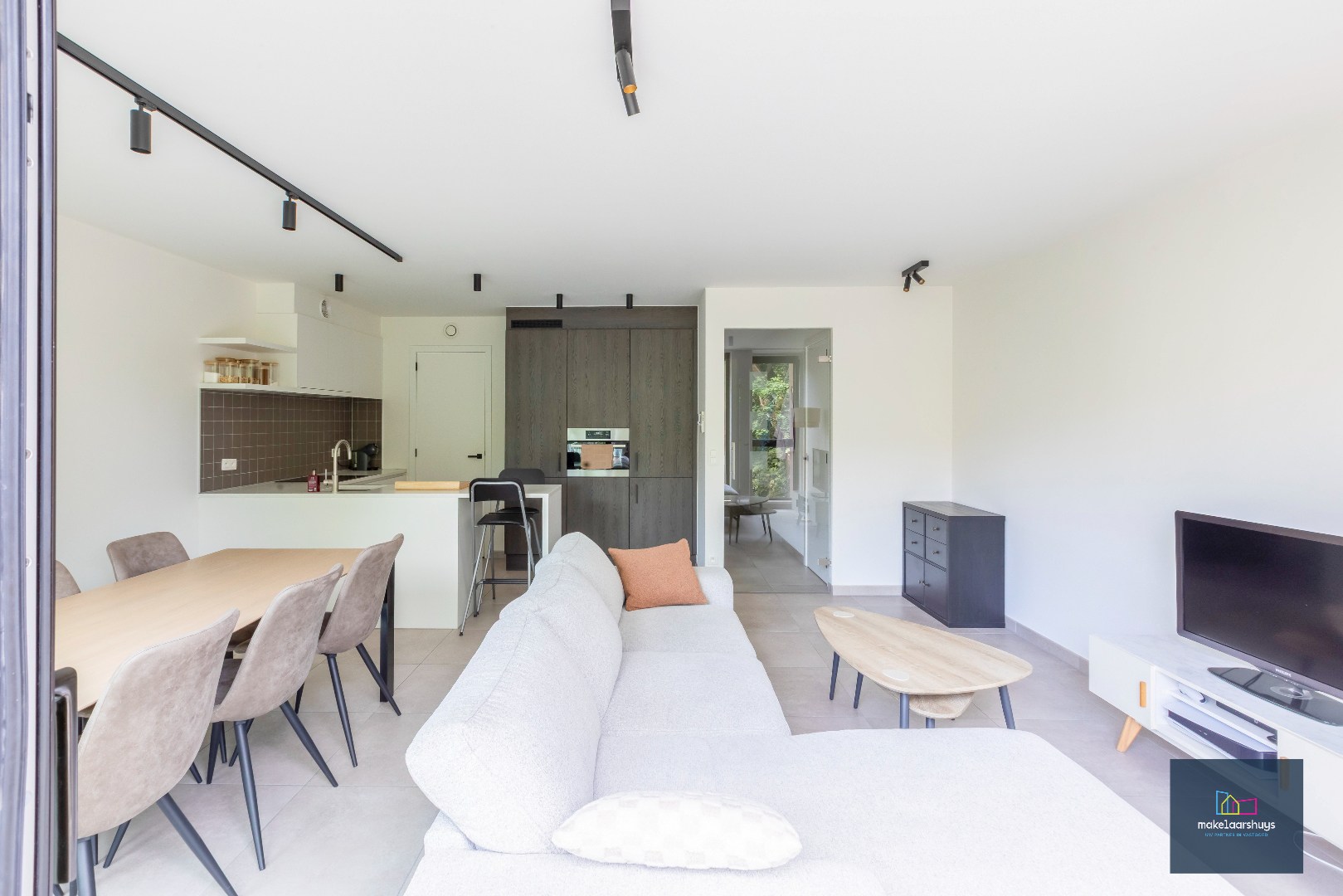 2 slaapkamerapp. met terras &amp; staanplaats aan het Muinkpark 