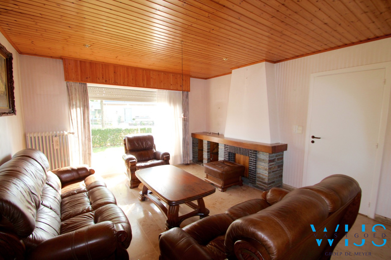 Zeer rustig gelegen bungalow te ERTVELDE 