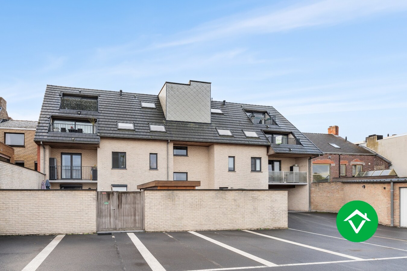 Recent en energiezuinig appartement (label B) op een boogscheut van de markt van Koekelare 