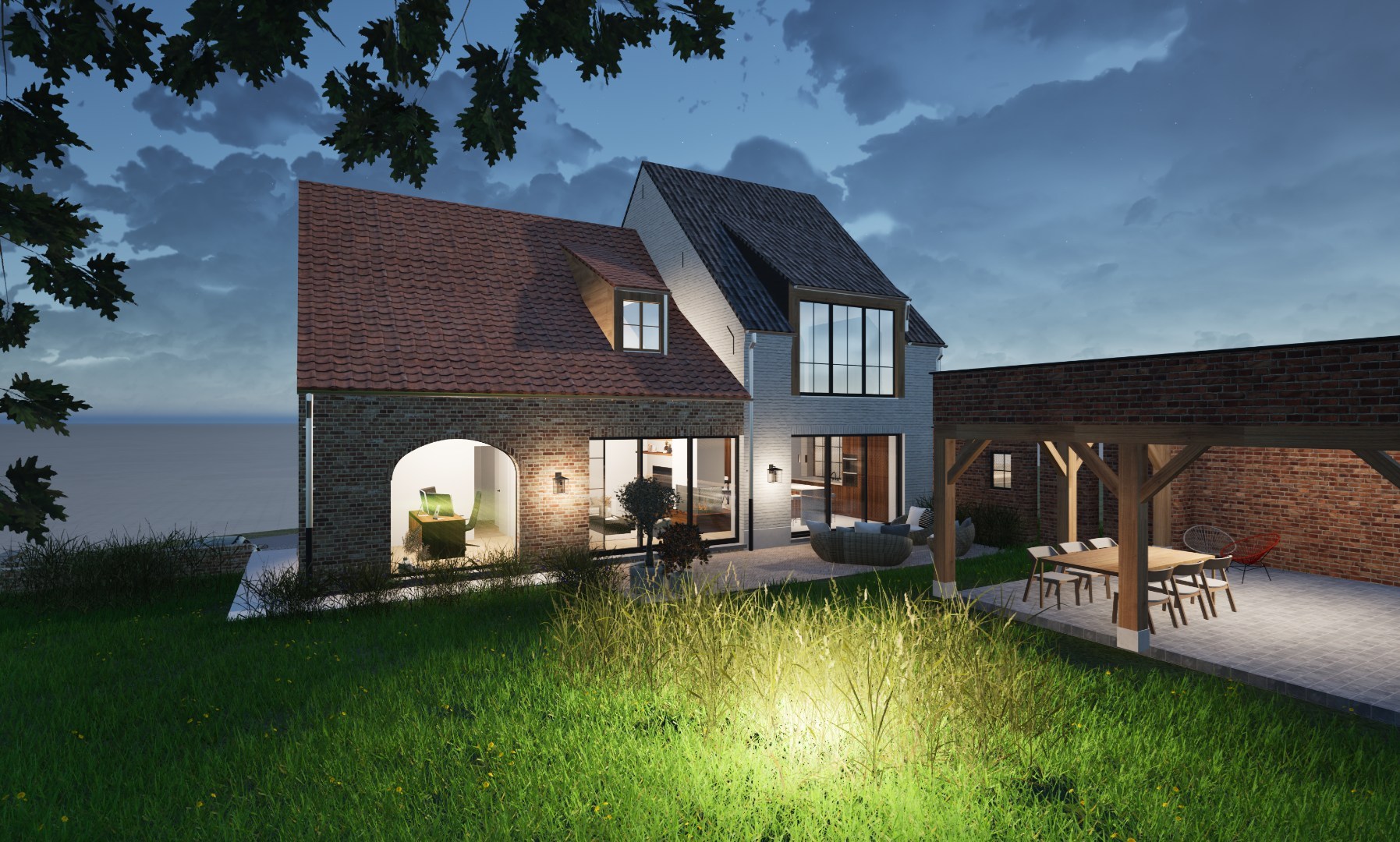 Ruime woning met veel potentieel in een groene omgeving op 39a 