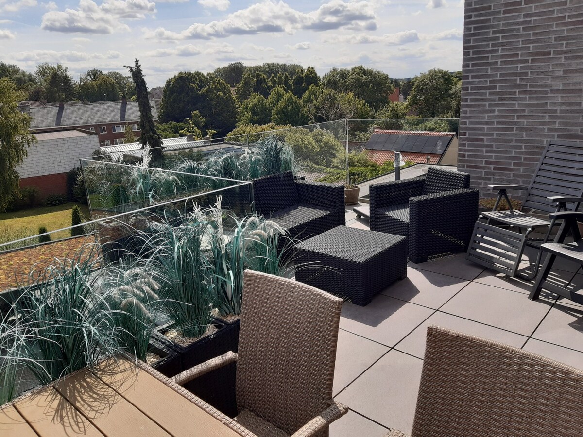 Ruim, energiezuinig 3- slaapkamer appartement. 