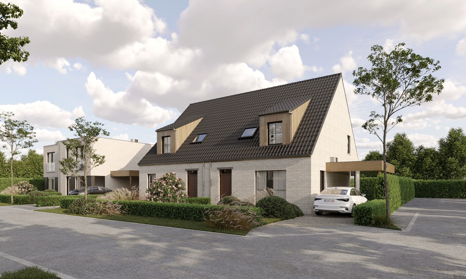 Unieke Bouwgrond (382 m²) voor open bebouwing in groene omgeving nabij kanaal Plassendale-Nieuwpoort te Leffinge 