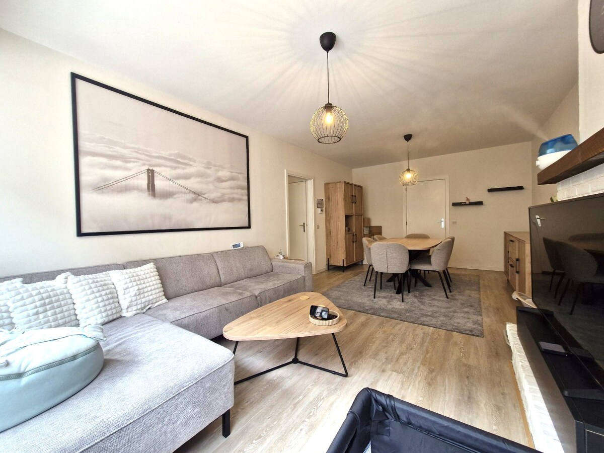 Goed gelegen, mooi appartement met 2 slaapkamers 