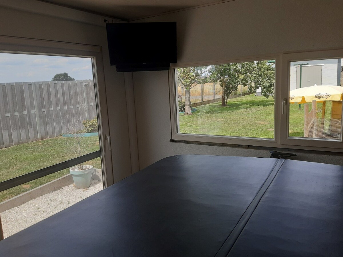 Praktische gezinswoning met leuke tuin. 