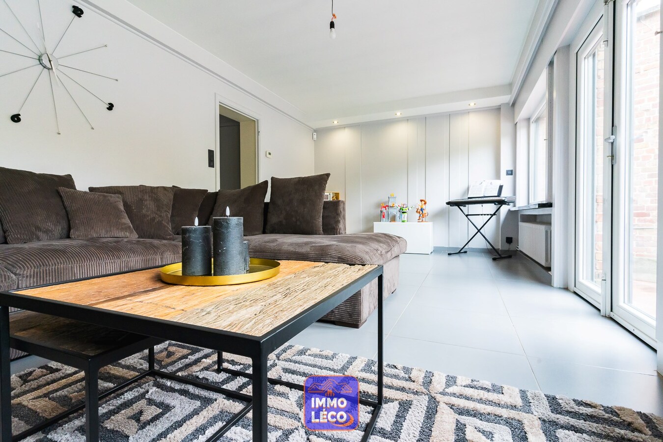 3 façades rénovée avec garage et jardin, plein centre-ville ! 