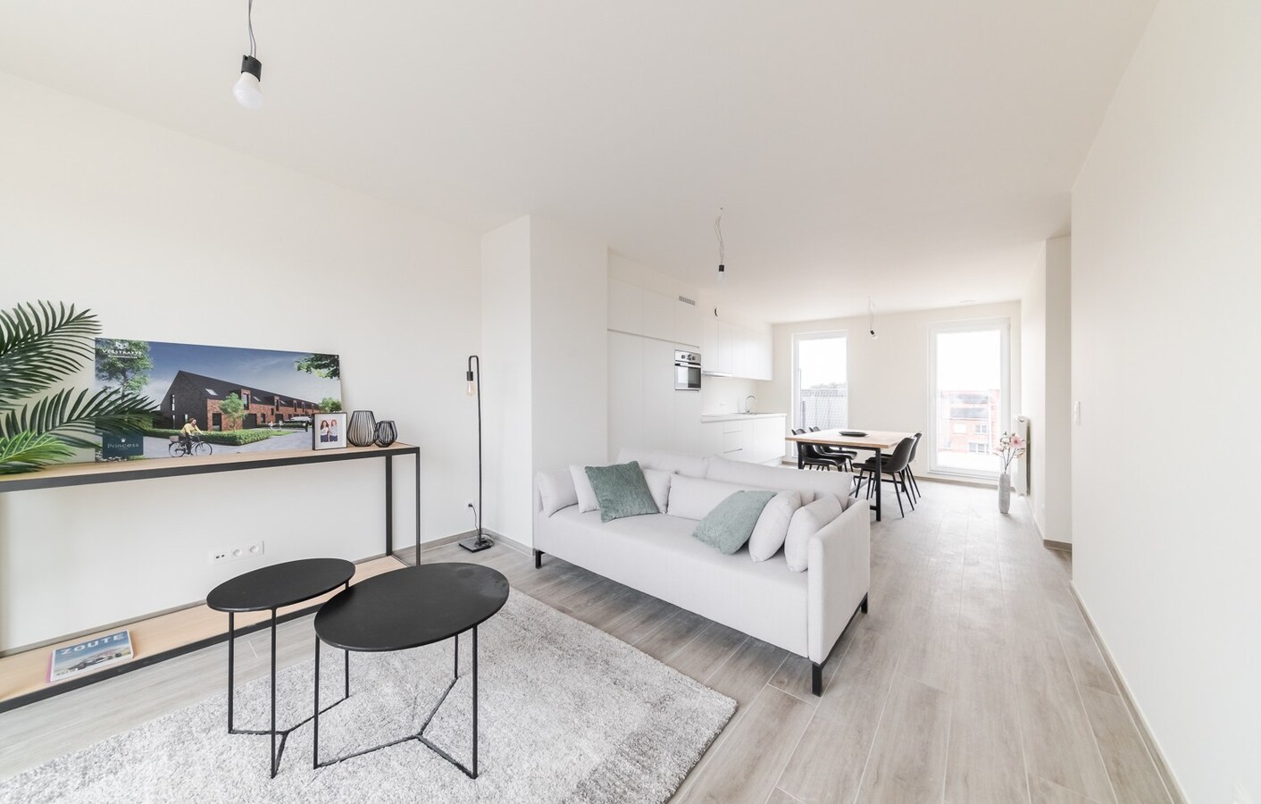 Penthouse (89m2) met uitzonderlijk ruim terras te koop in Emelgem (Izegem) 