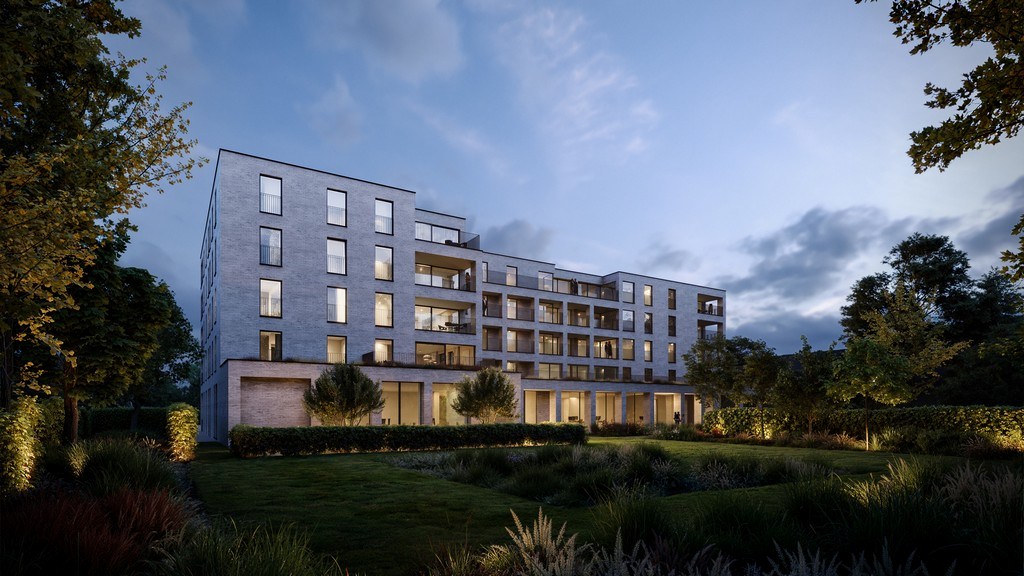 Nieuwbouw kantoor en winkelruimte te koop in Oostakker