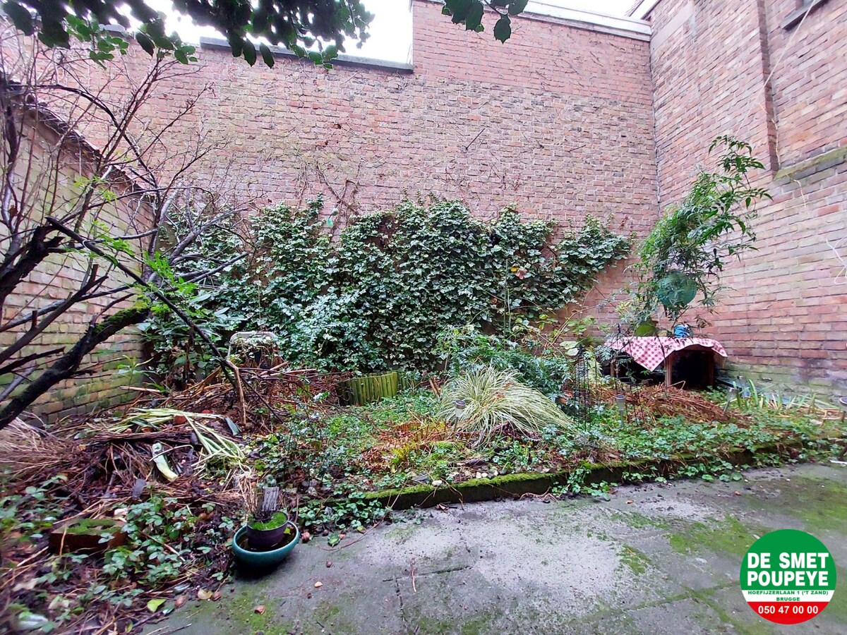 Gelijkvloersappartement met tuintje 