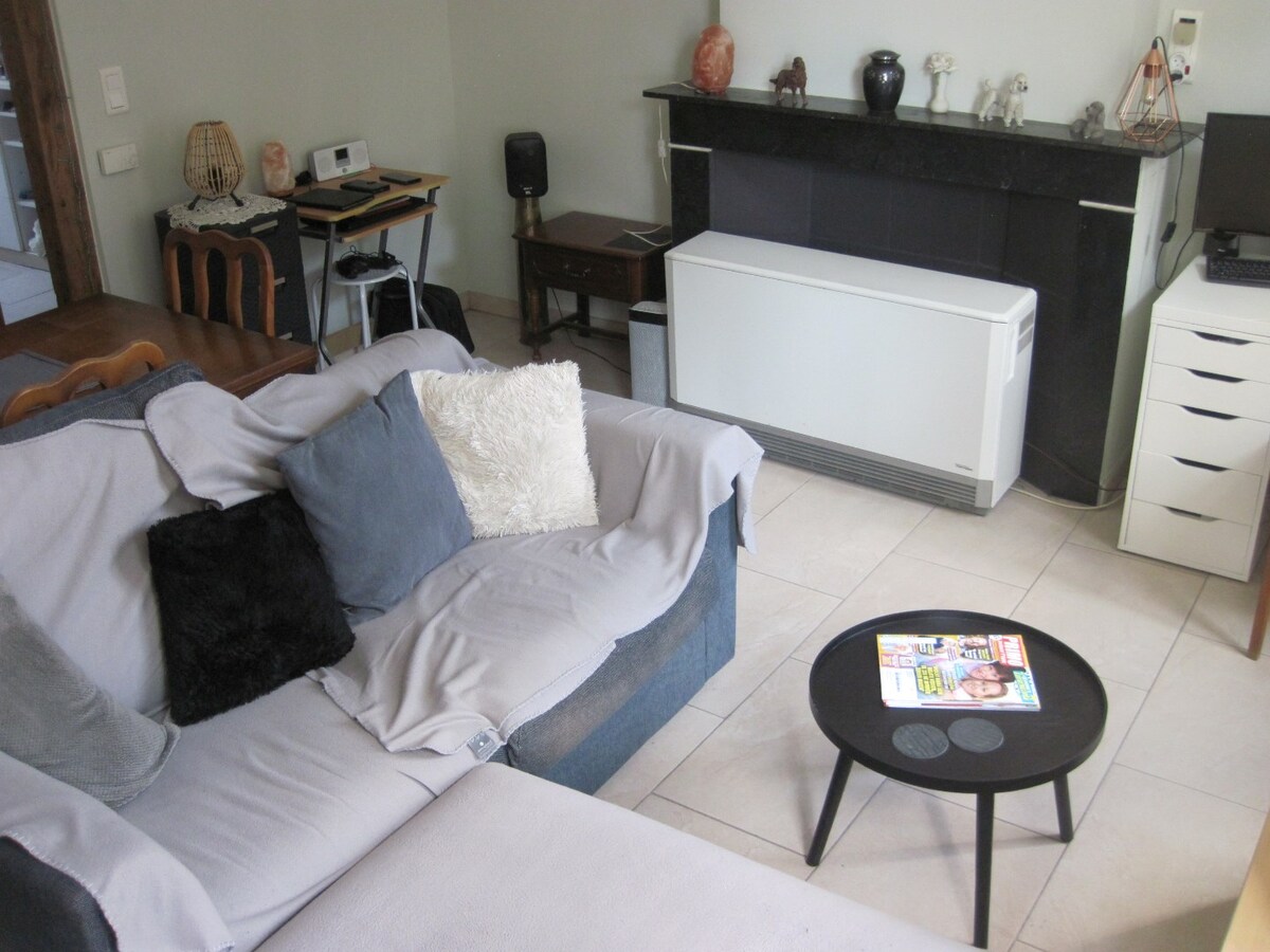 Ruim 1-spl-appartement. 