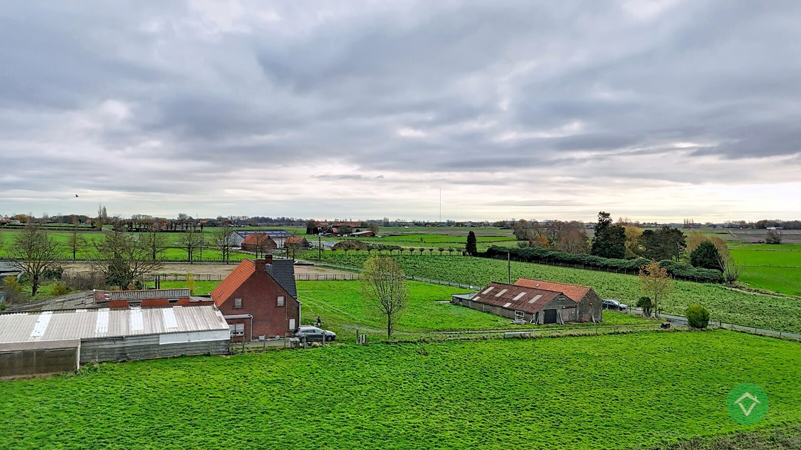 Alleenstaande woning met vergezichten te Zwevezele 