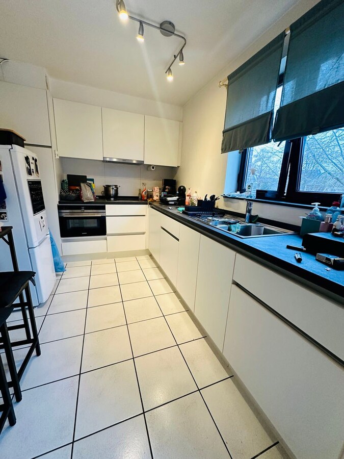 Appartement met 2 slaapkamers in het centrum van Hasselt, aan een groen park 