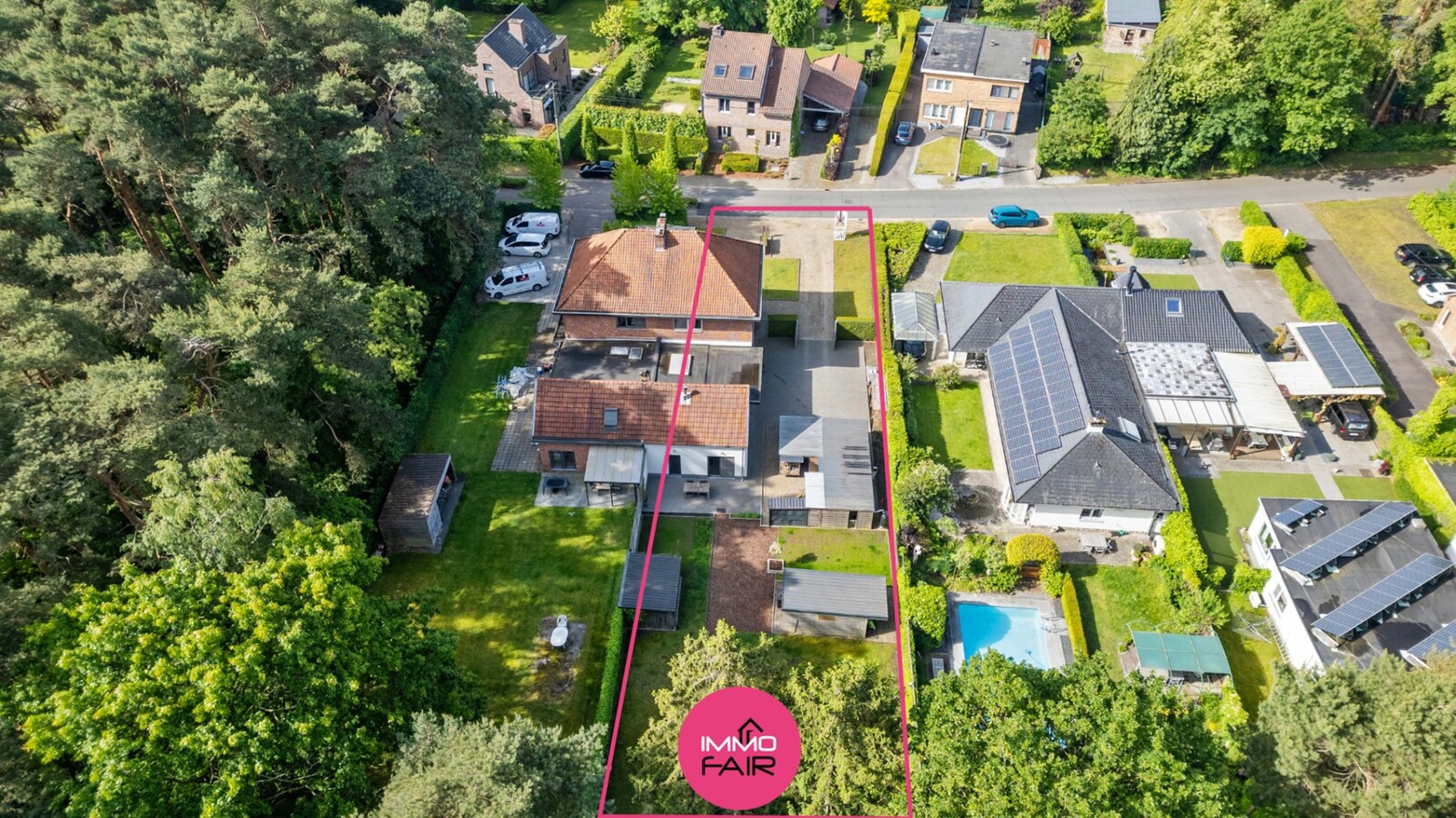 Instapklare woning in het groen 