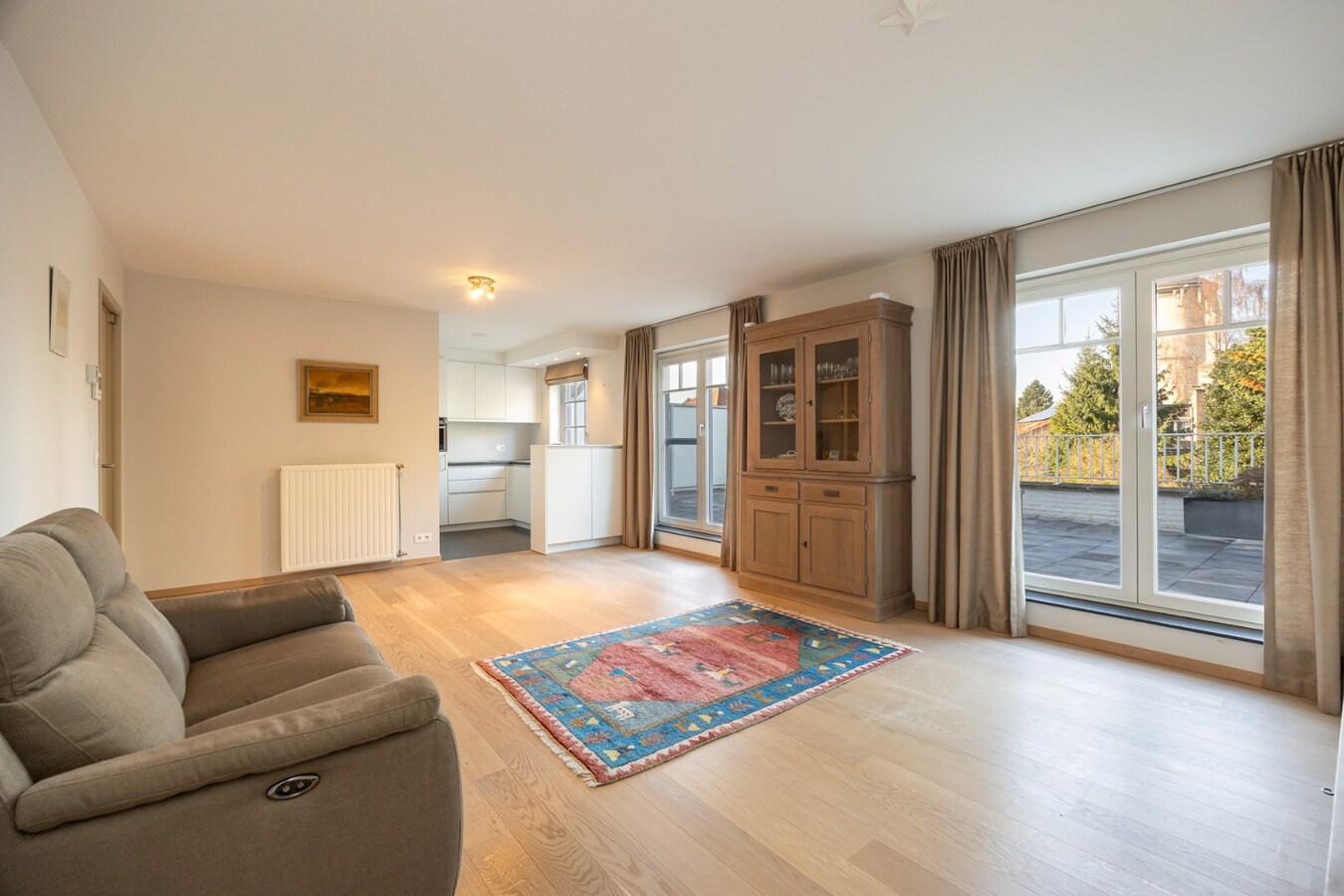 Energiezuinig appartement met 2 slaapkamers en groot terras 