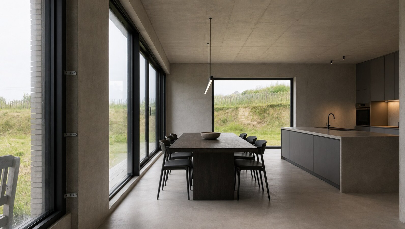 Moderne casco-nieuwbouw in 't groene Dikkelvenne. 