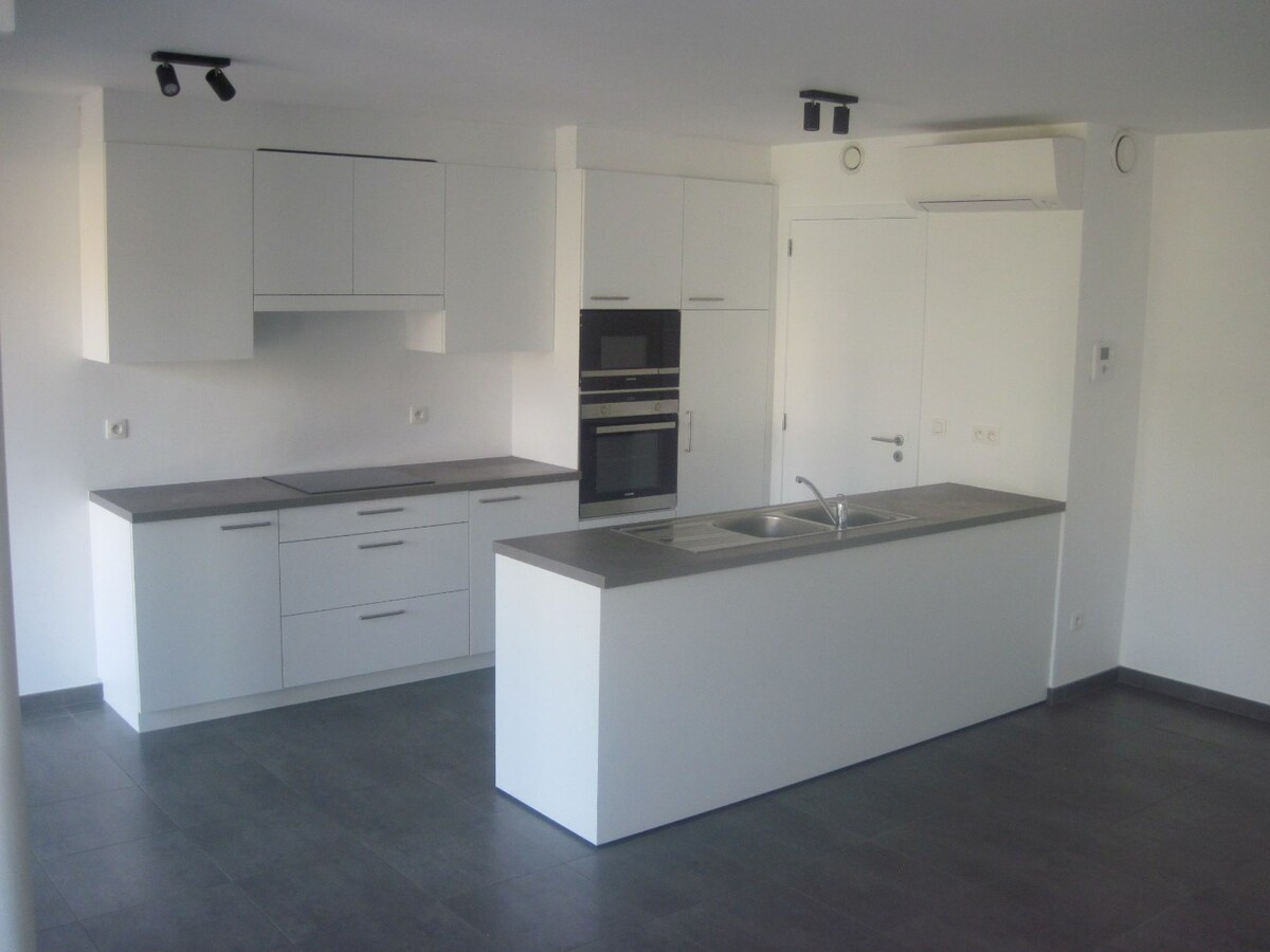 Eigentijds energiezuinig appartement. 