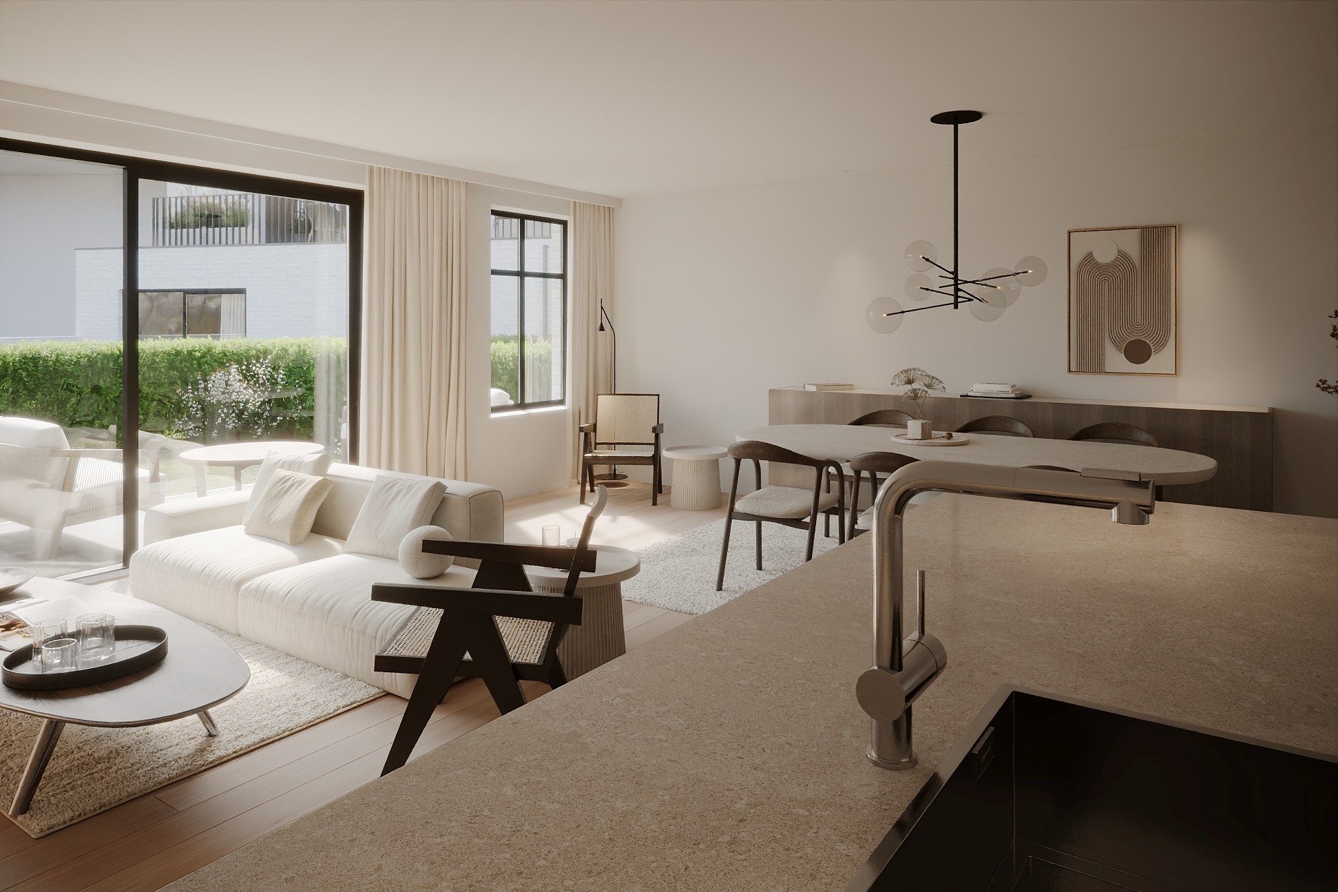 Ruim 2-slaapkamerappartement in Villa Grace – met royale zolderruimte en zonnig terras 