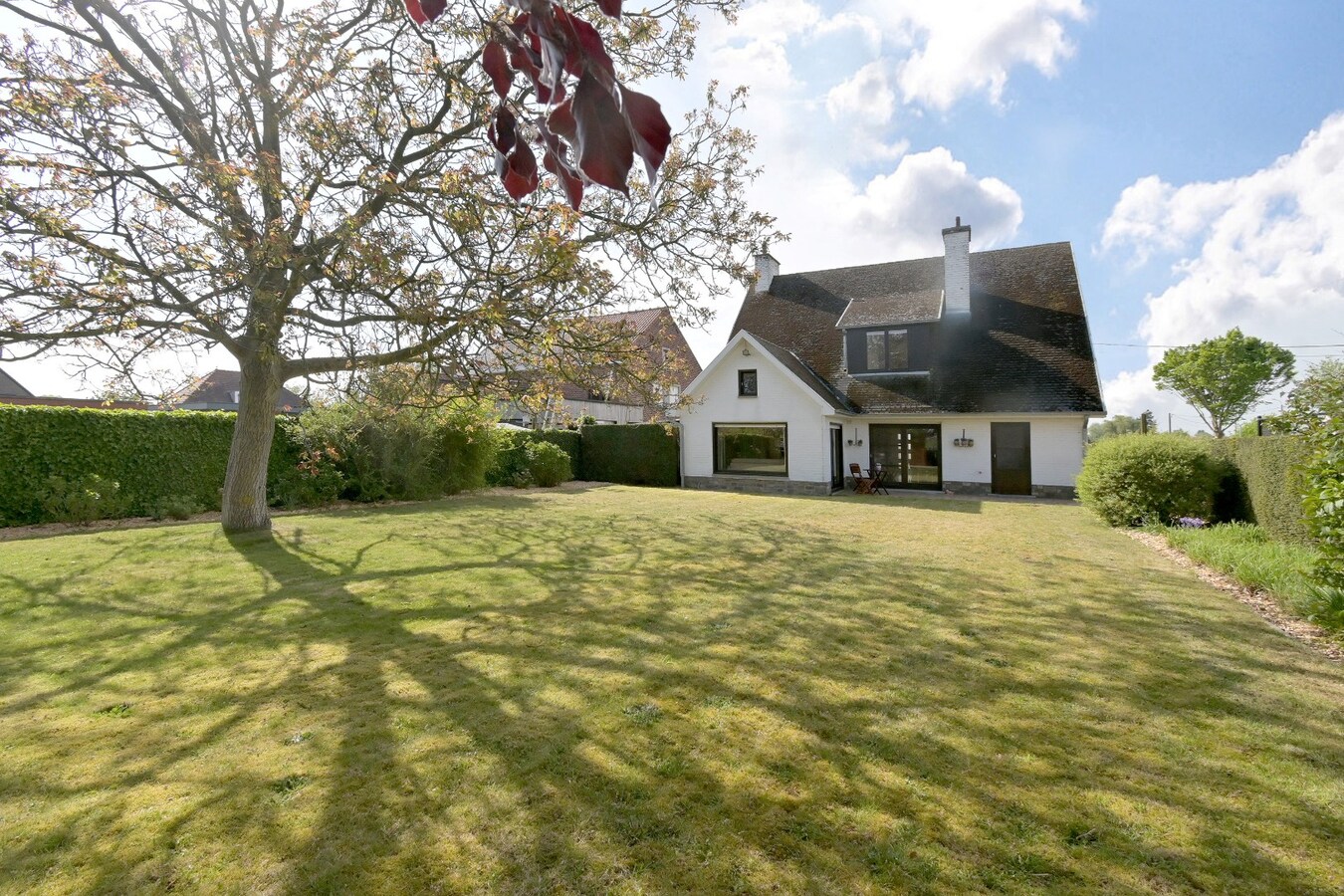 Degelijke villa. 