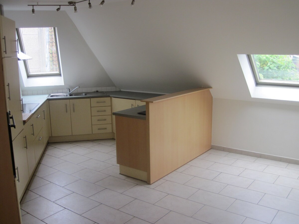 Bijzonder ruim appartement in hartje Kruishoutem. 
