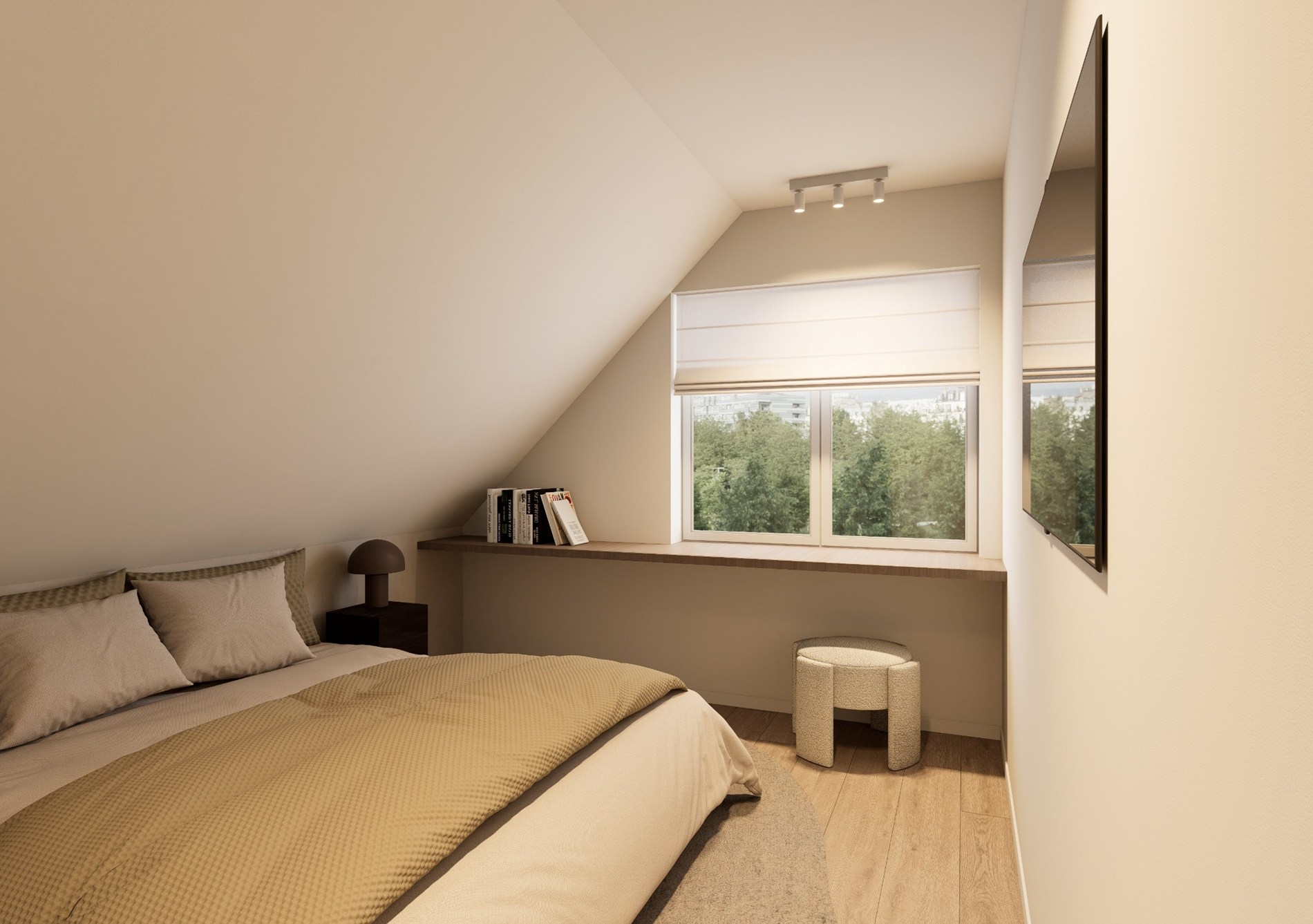 Luxueus renovatieproject voorzien van een duplex met 3 slaapkamers gelegen te Dumortierlaan (2 terrassen!) 