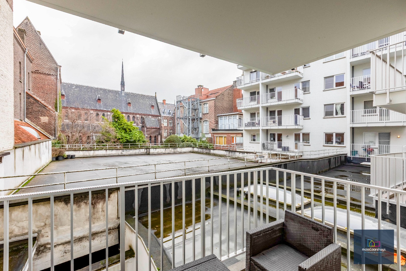 Schitterend gelegen 2 slp.app in het centrum van de stad. 