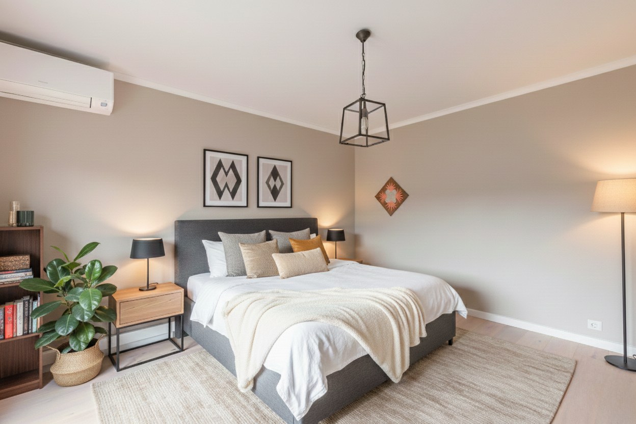 Instapklaar twee-slaapkamerappartement met zonnig terras op sterke locatie in Gentbrugge 