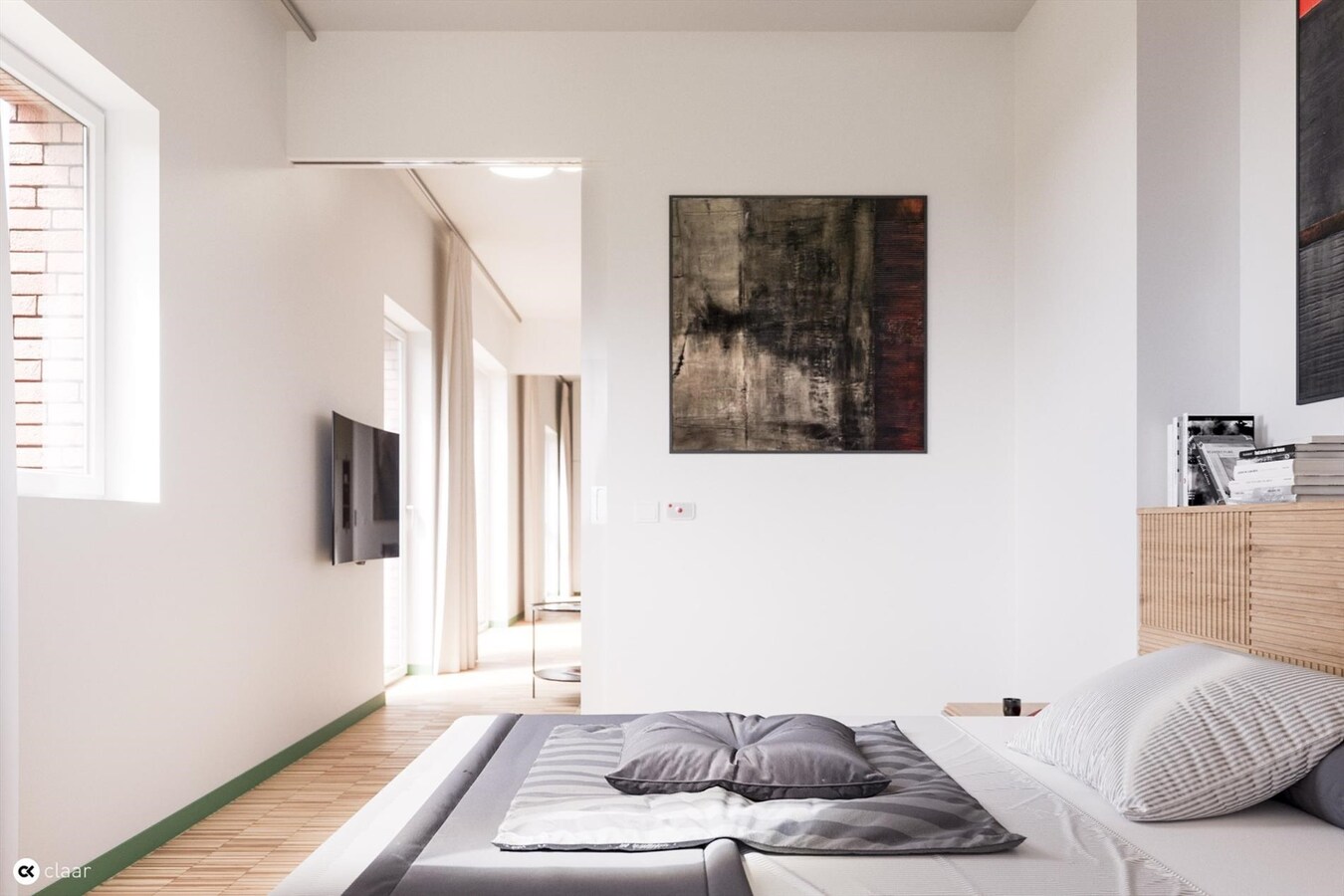 StJorisWinge - appartement 91 m2 met 2 slks én terras 15m2 