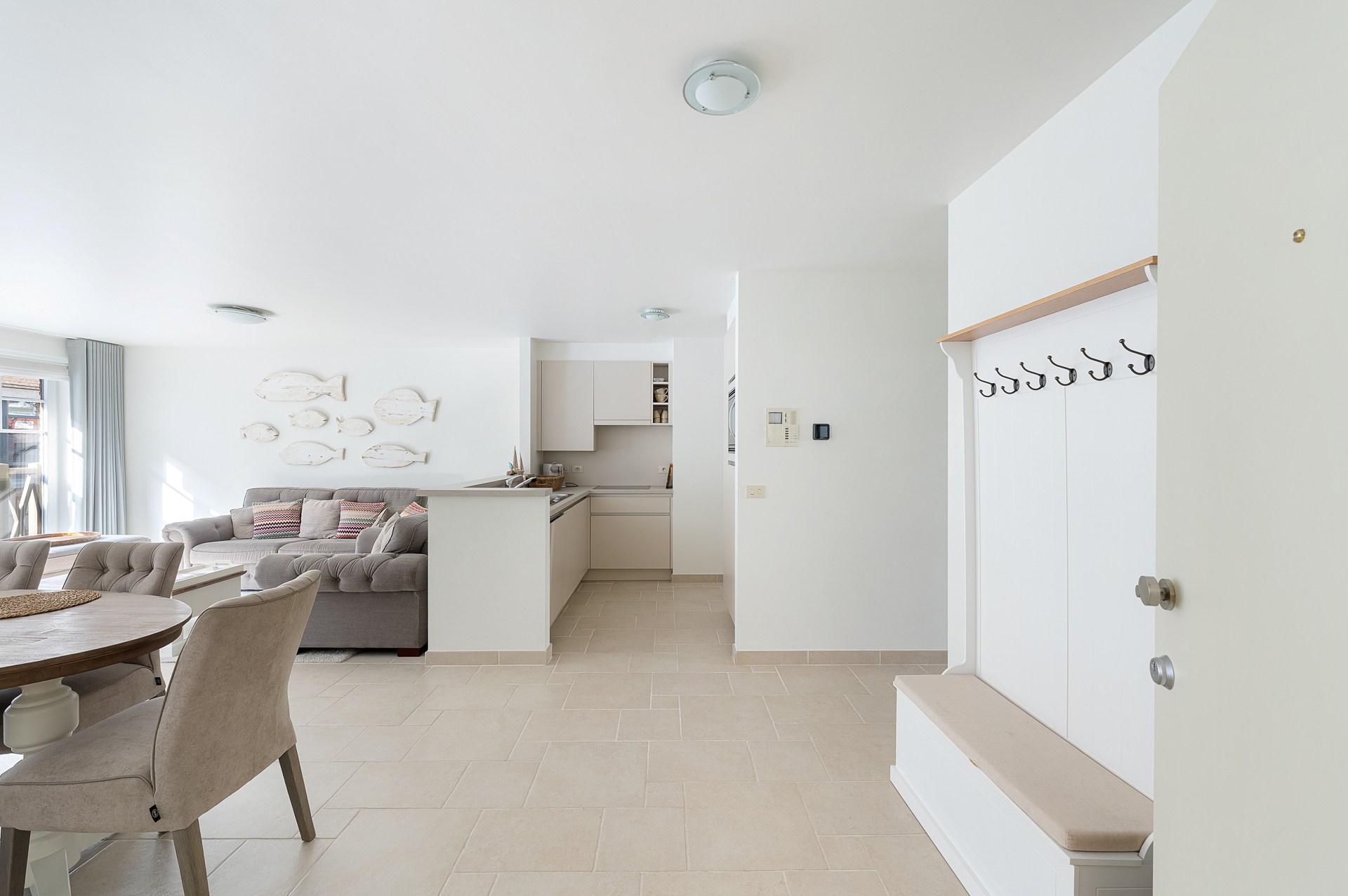 Appartement lumineux au rez-de-chaussée avec grand jardin ensoleillé à Knokke (avec possibilité d'achat d'une place de parking intérieure) 