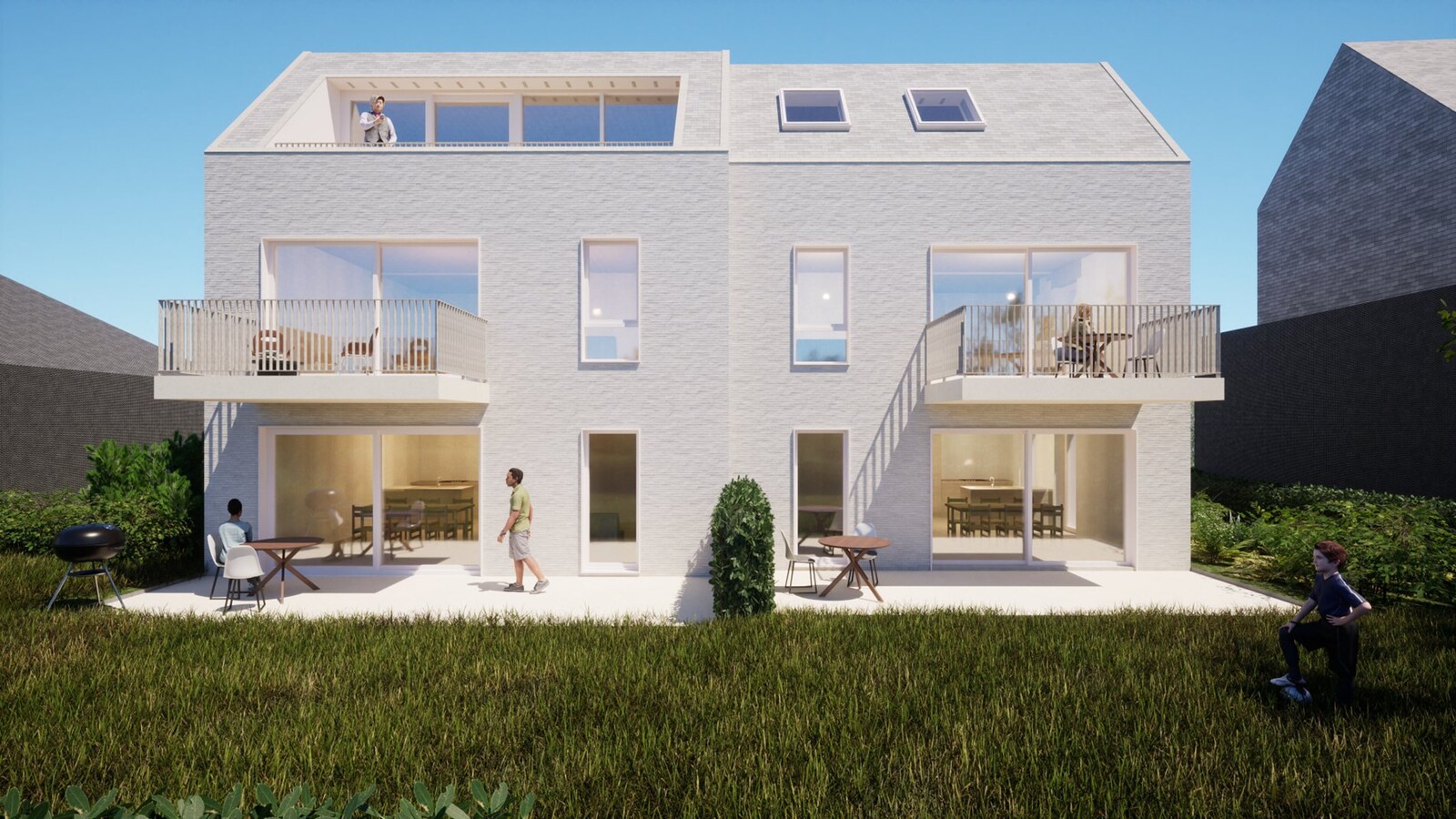 PELLENBERG - 5 nieuwbouw appartementen 