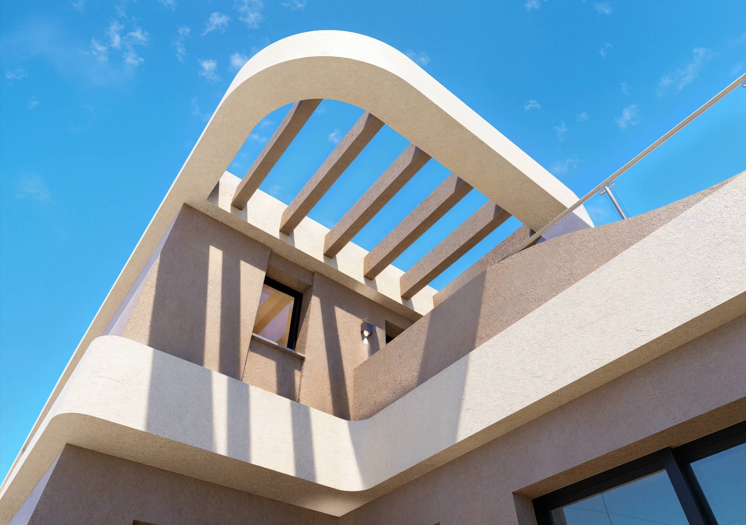 Prachtige villa's met drie slaapkamers aan de zuidelijke Costa Blanca. 