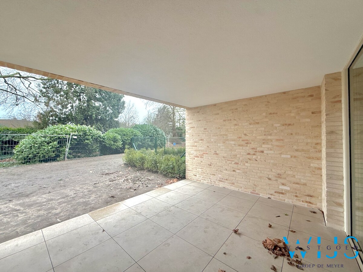 Nieuwbouw gelijkvloers appartement te Wachtebeke ! 