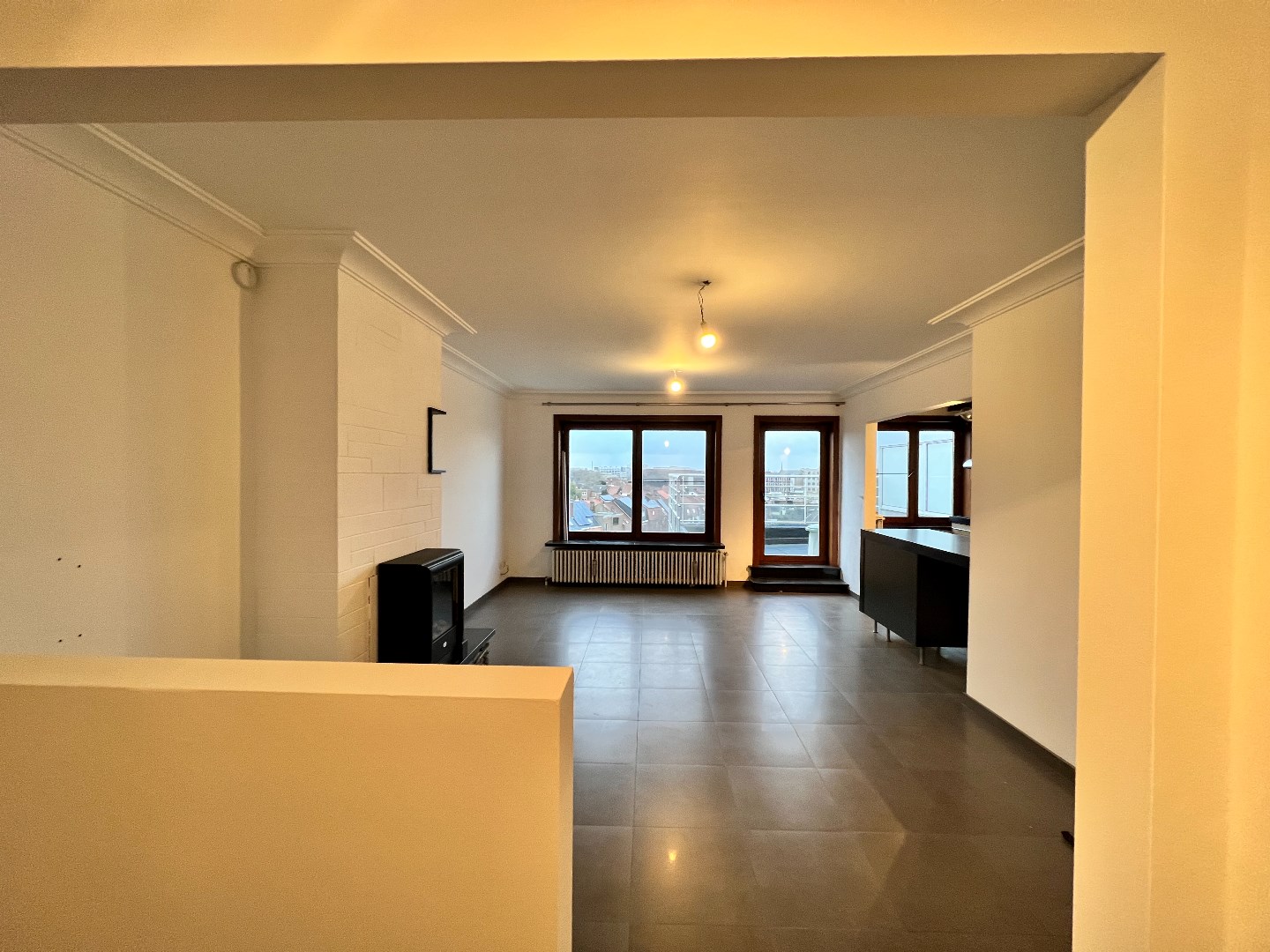 Ruim en zonnig 1 slaapkamer appartement 