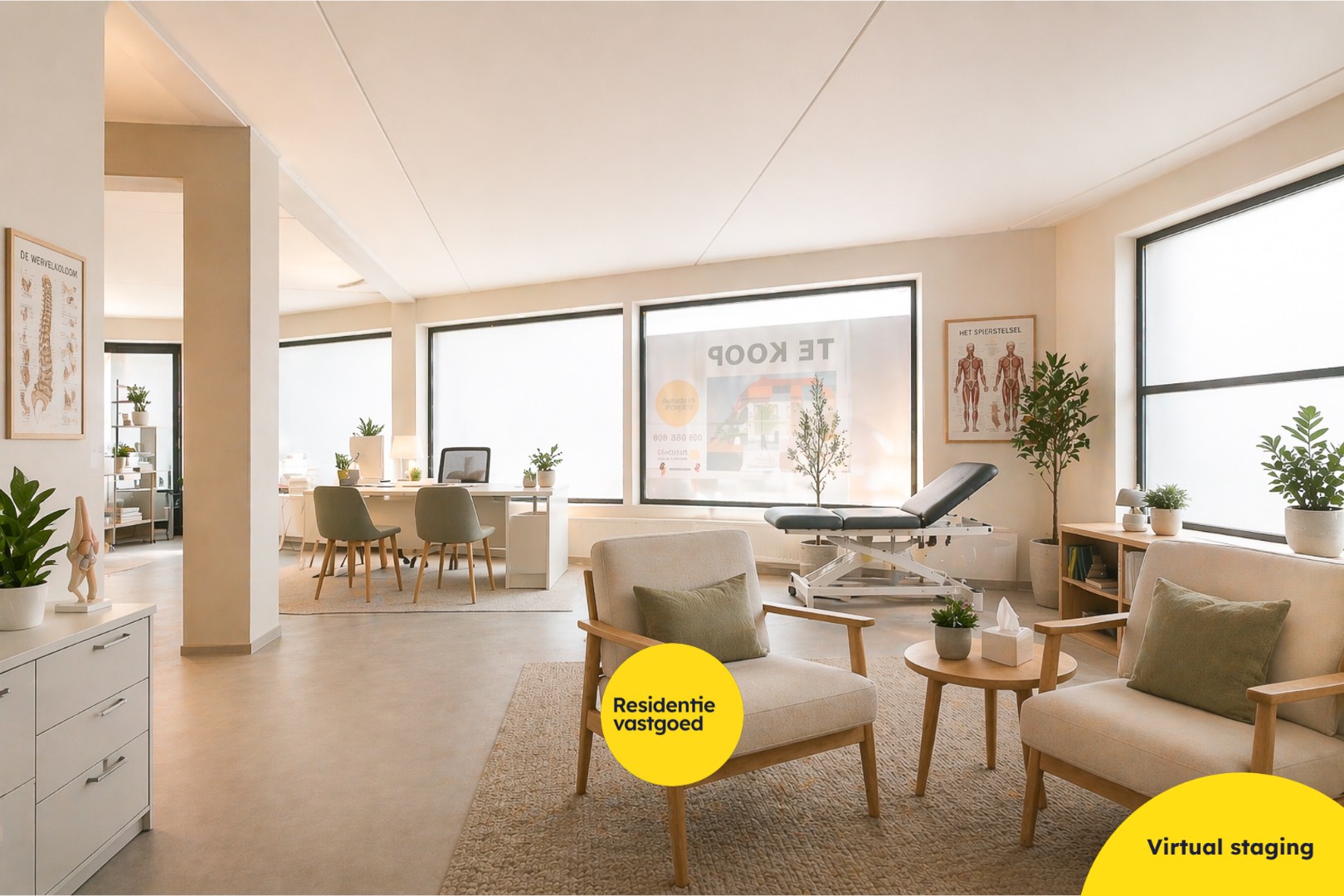 Handelspand op topligging in Wenduine – casco 200 m² 