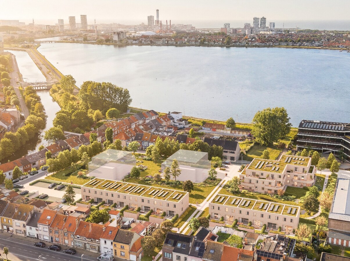 Moderne woningen met tuin in oase van rust 