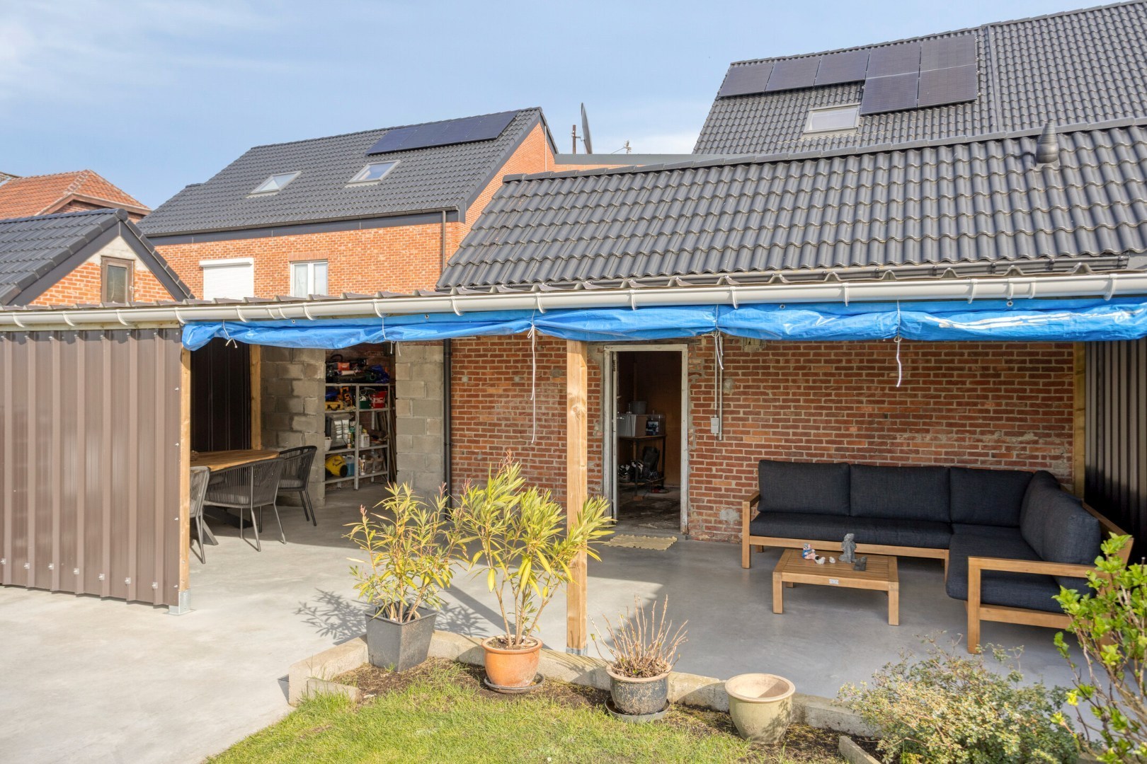 overdekt terras