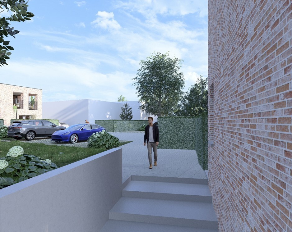 Moderne, Bijna Energie Neutrale stadswoning met private tuin in het centrum van Stokkem! 