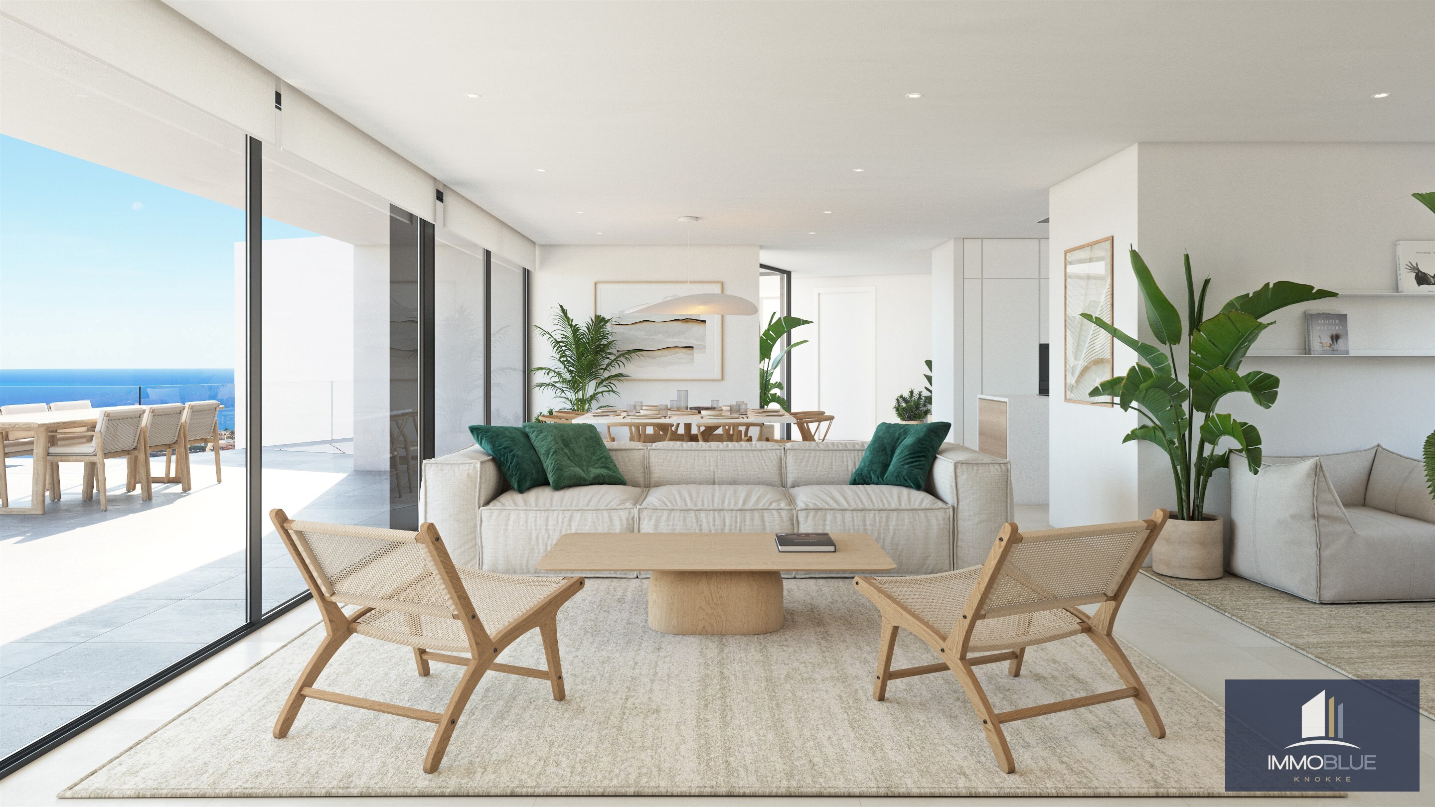 Luxe et tranquillité au bord de la Méditerranée. 