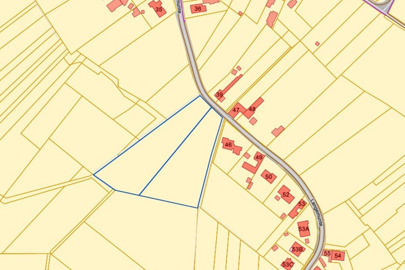 Landbouwgrond te koop van 98a 90ca 